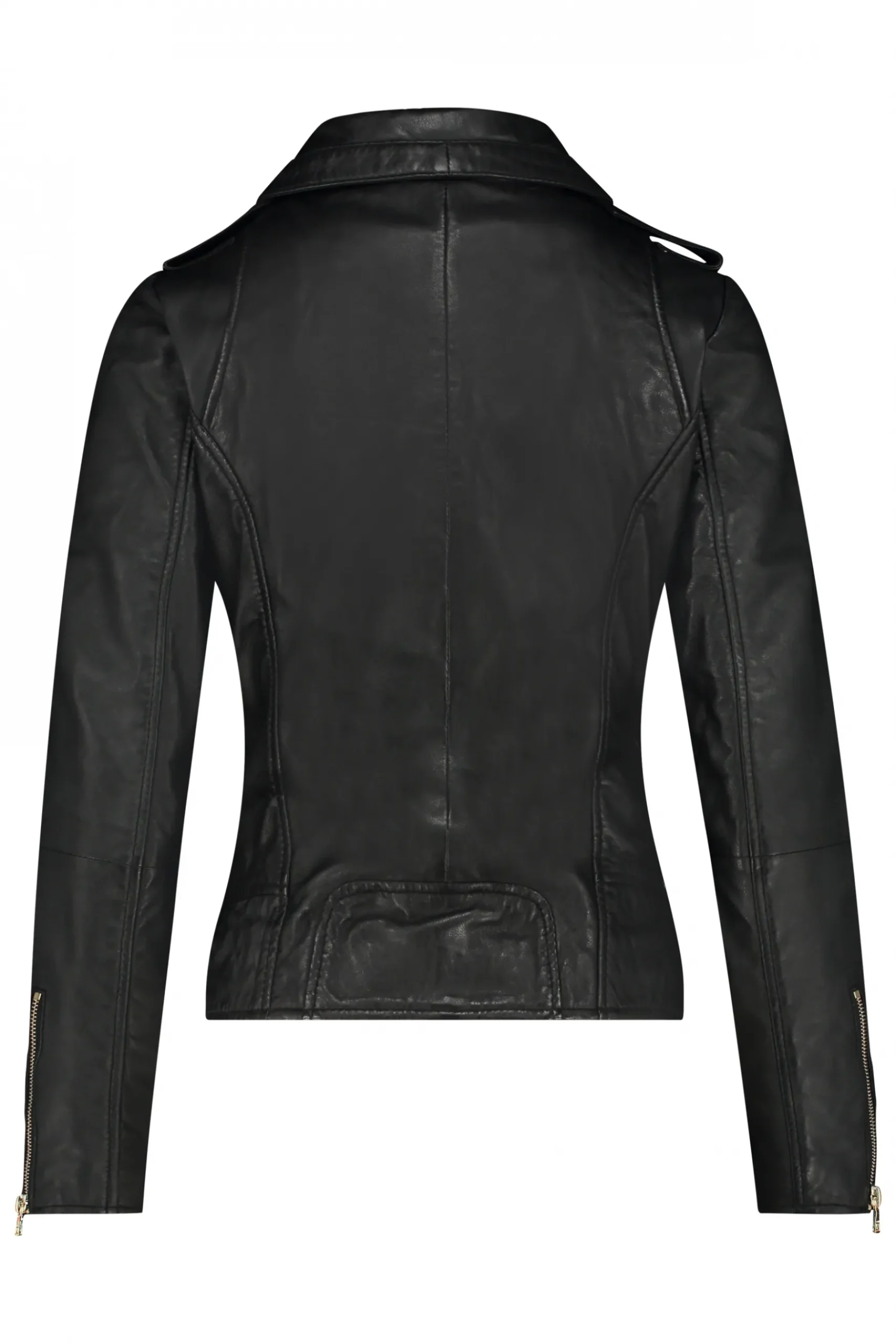 IBANA BEAR BLAZE | BLACK/BLACK< Leren Jassen