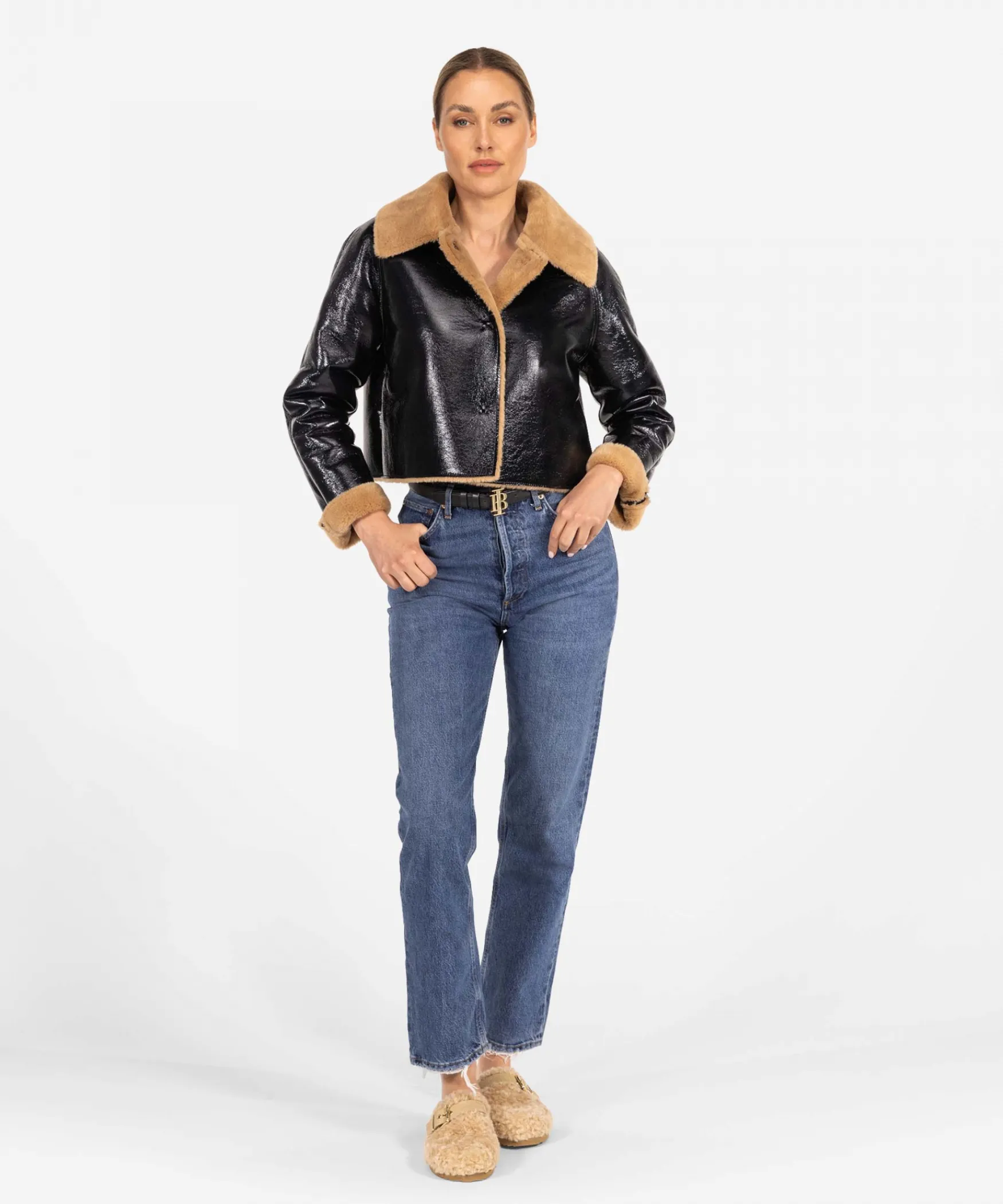 IBANA Carson | Black< Faux Fur