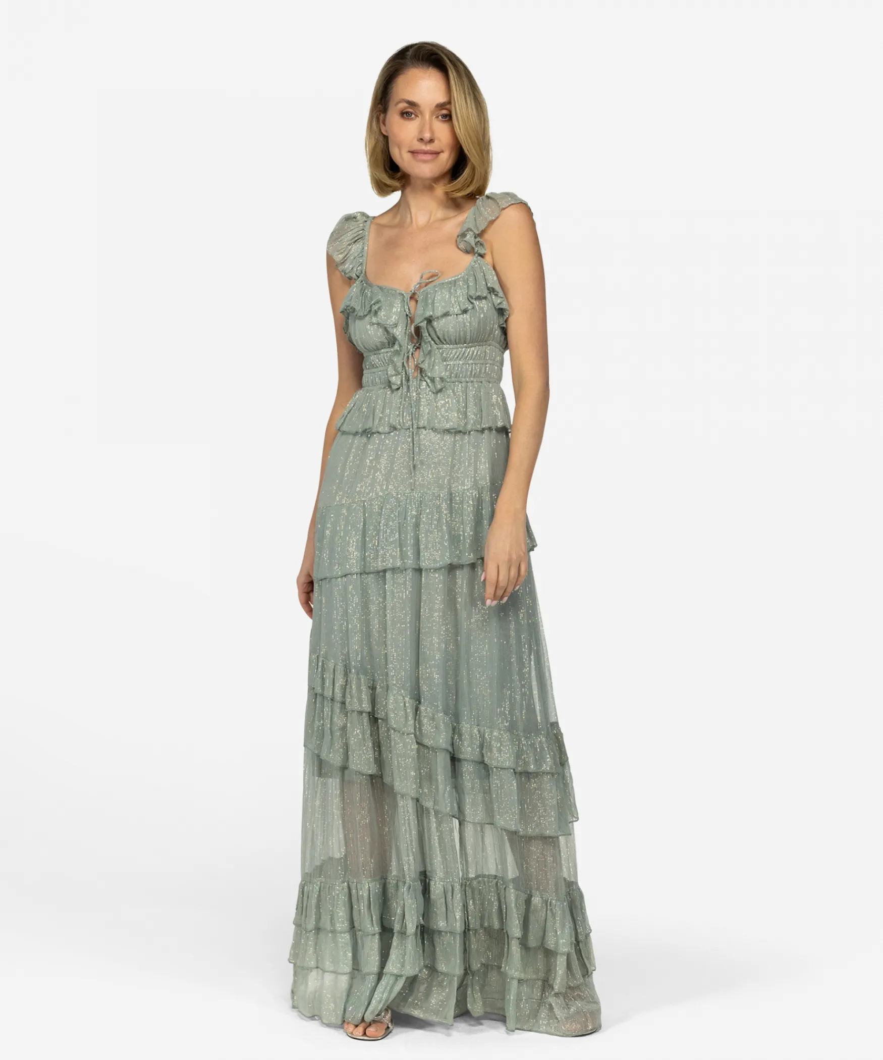 IBANA Danessa - Bridal | Blue Haze< Maxi Jurken