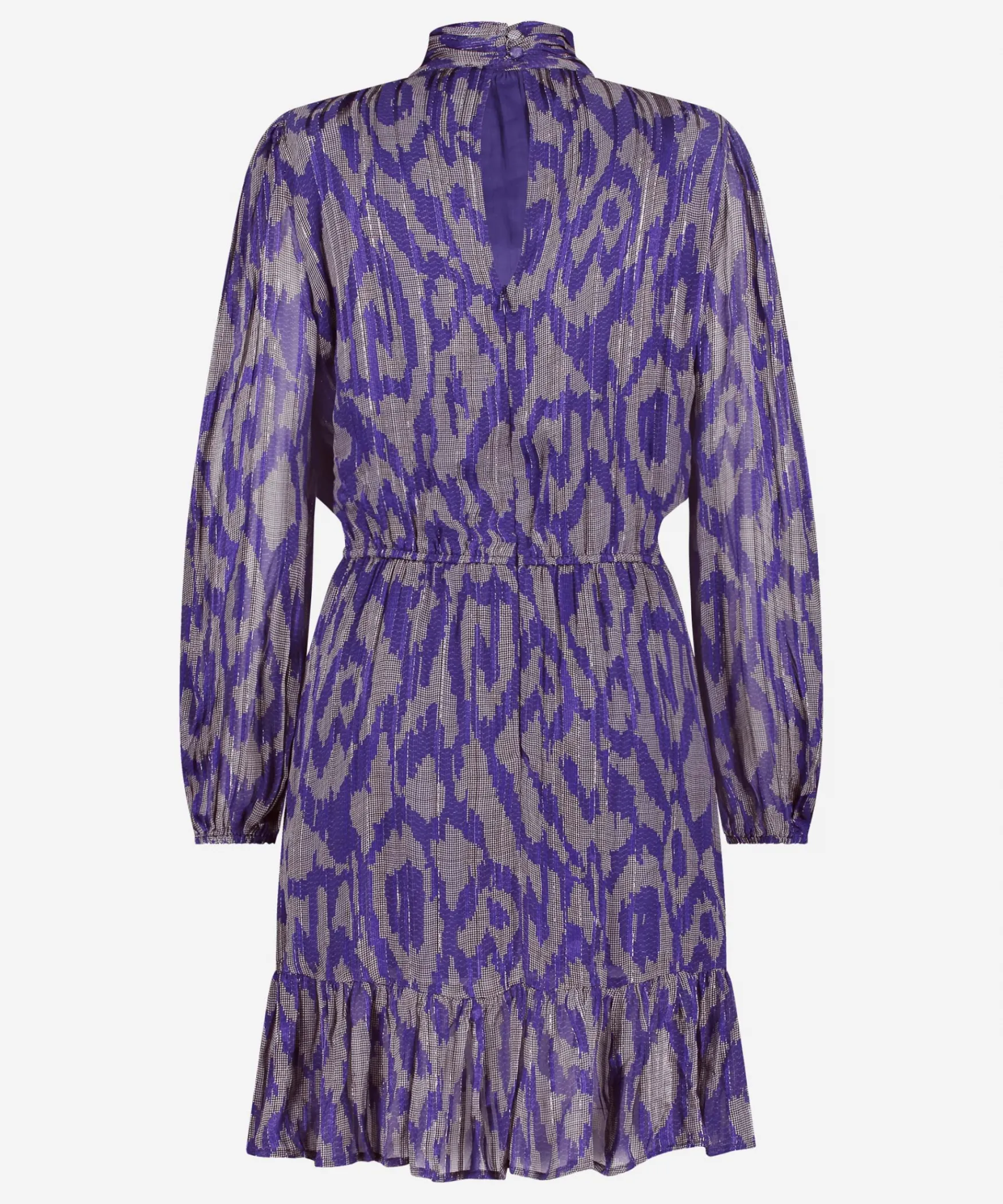 IBANA Dillia | Purple Graphic< Mini Jurken