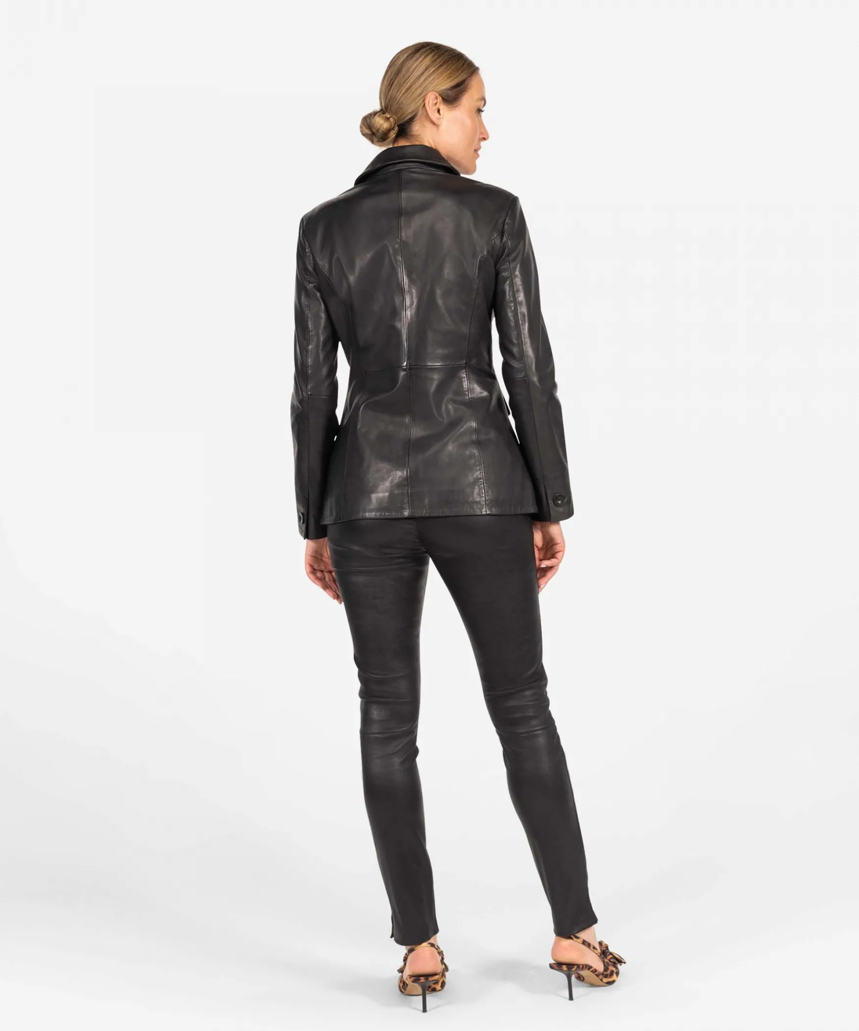 IBANA Jilies | Black< Blazers | Leren Jassen