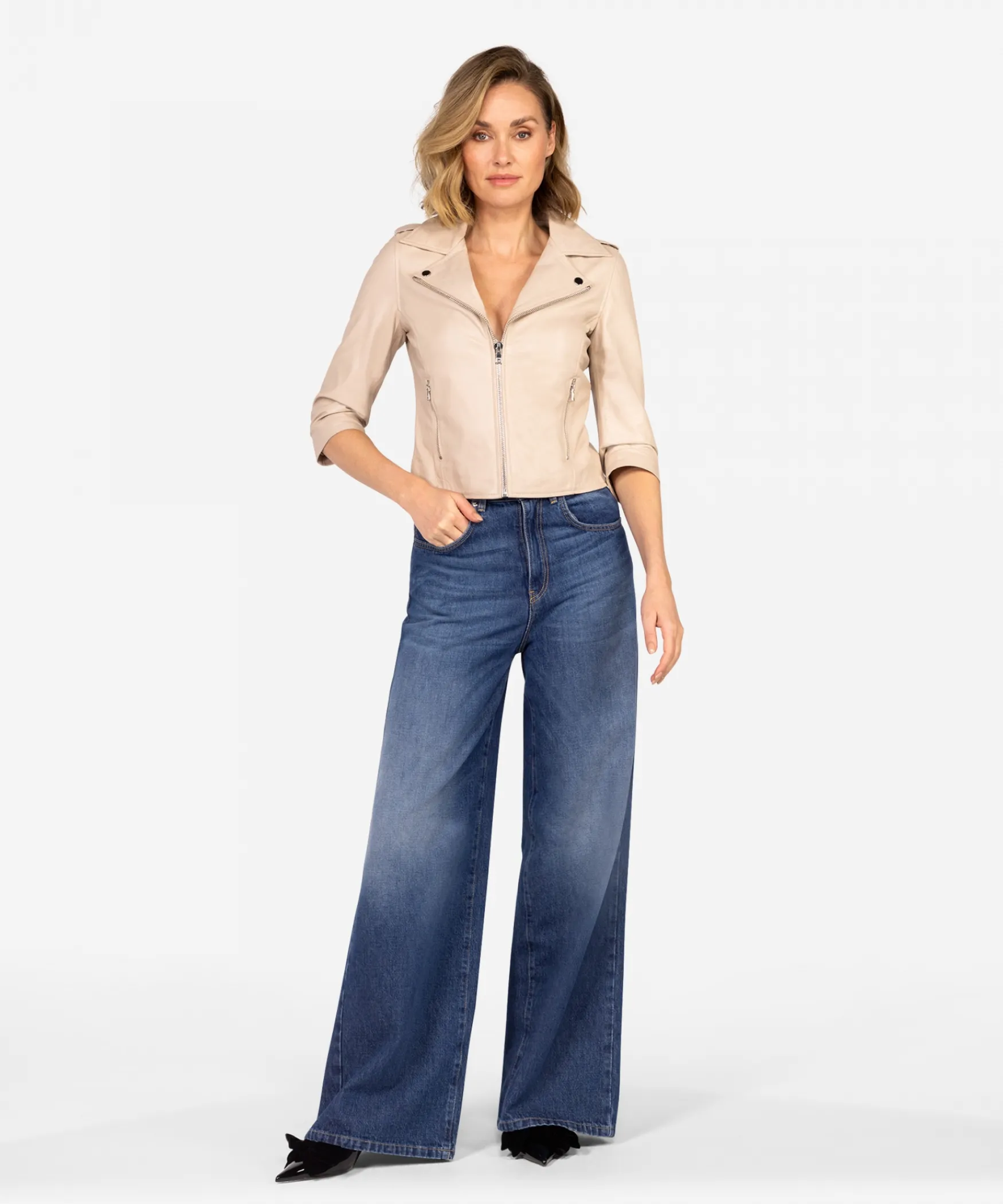 IBANA Katy | Almond white< Leren Jassen