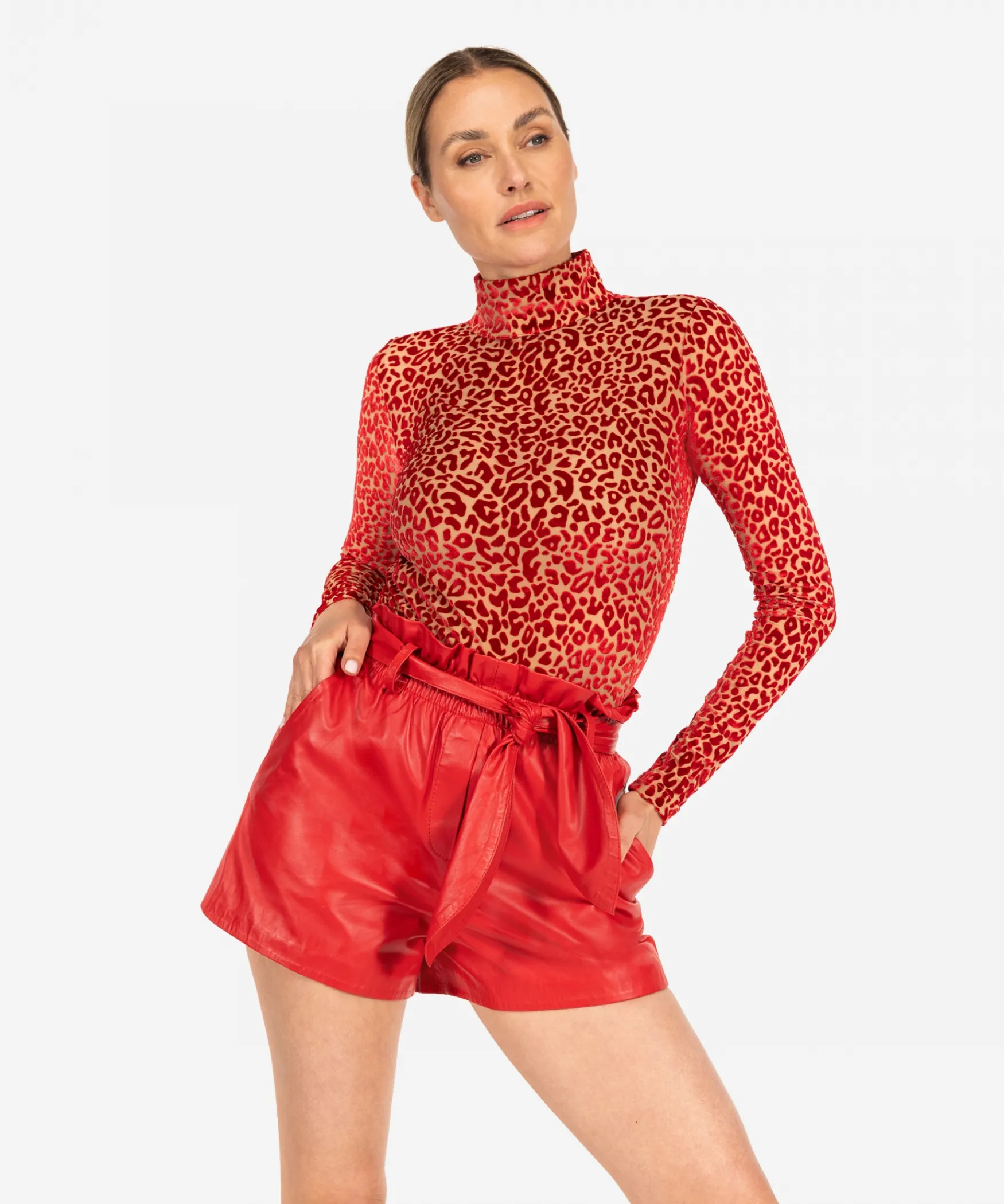 IBANA Sasha | < Mini Shorts En Rokken | Leren Shorts En Rokken