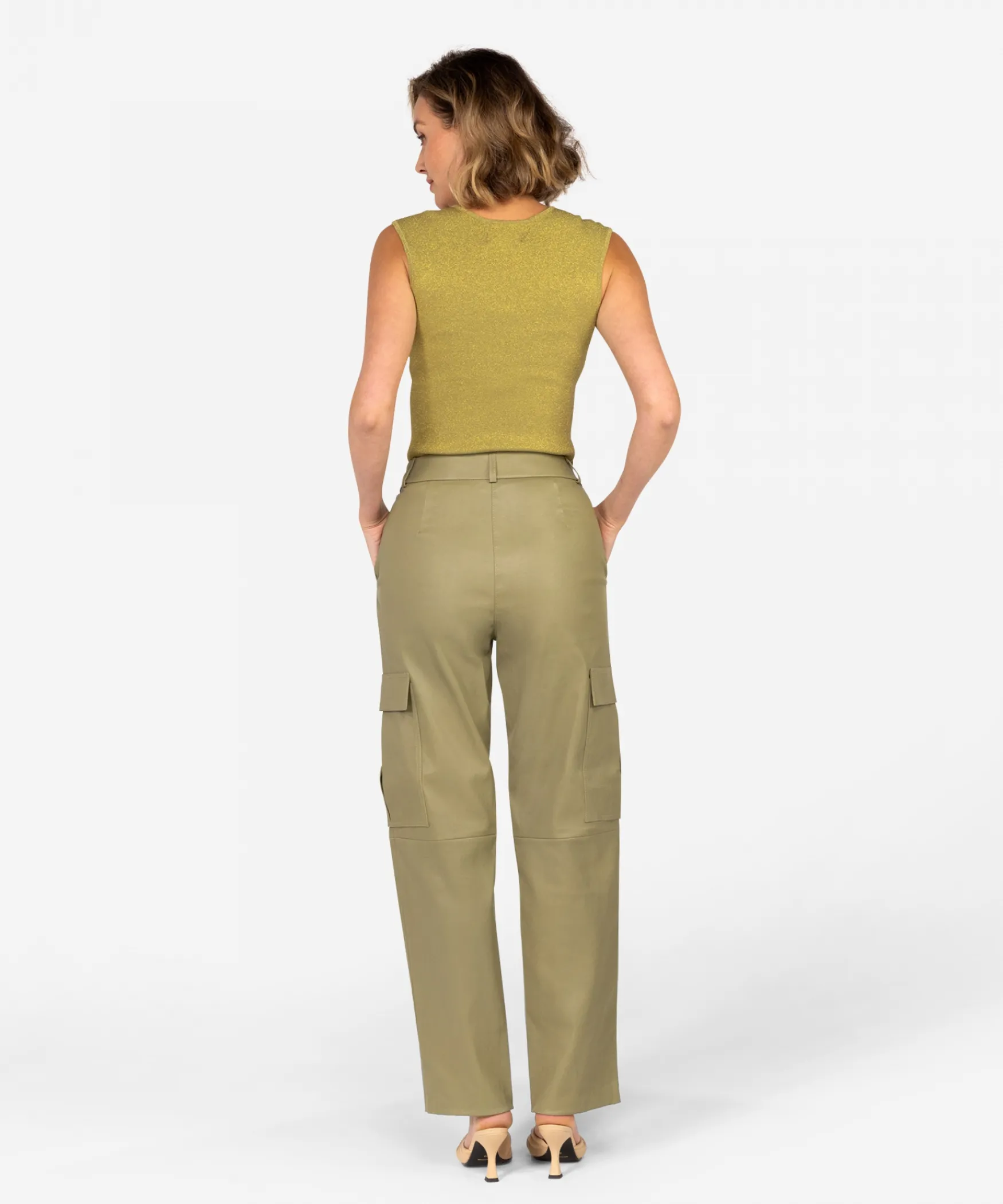 IBANA Trella | MOSS GREEN< Tops