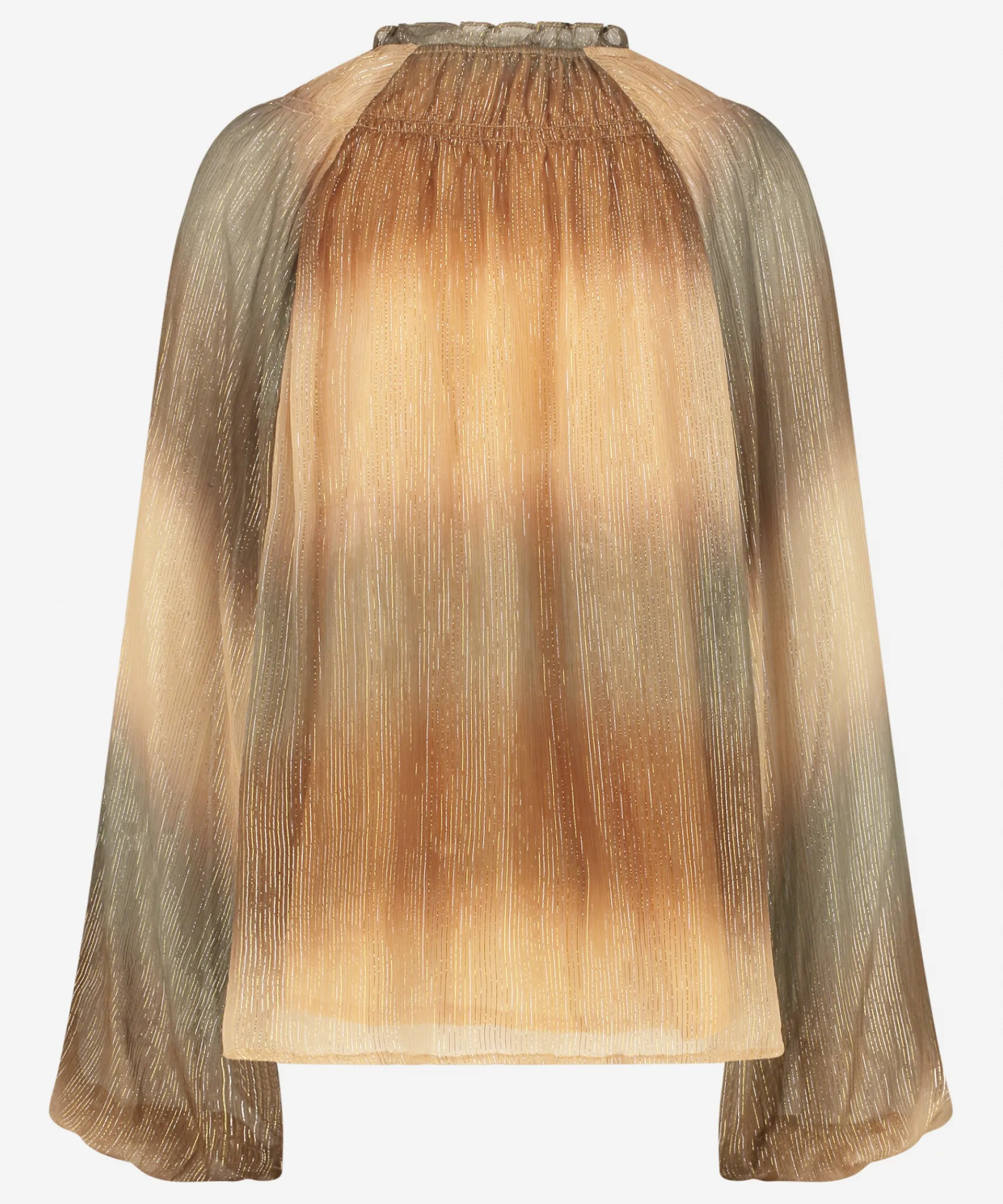 IBANA Tyva Lurex | Neutral Ombre Print< Tops